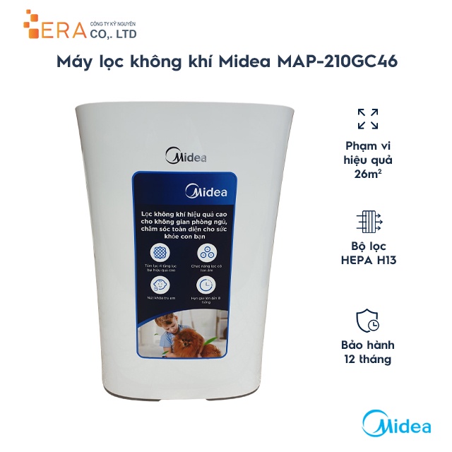 Máy lọc không khí Midea MAP-210GC46