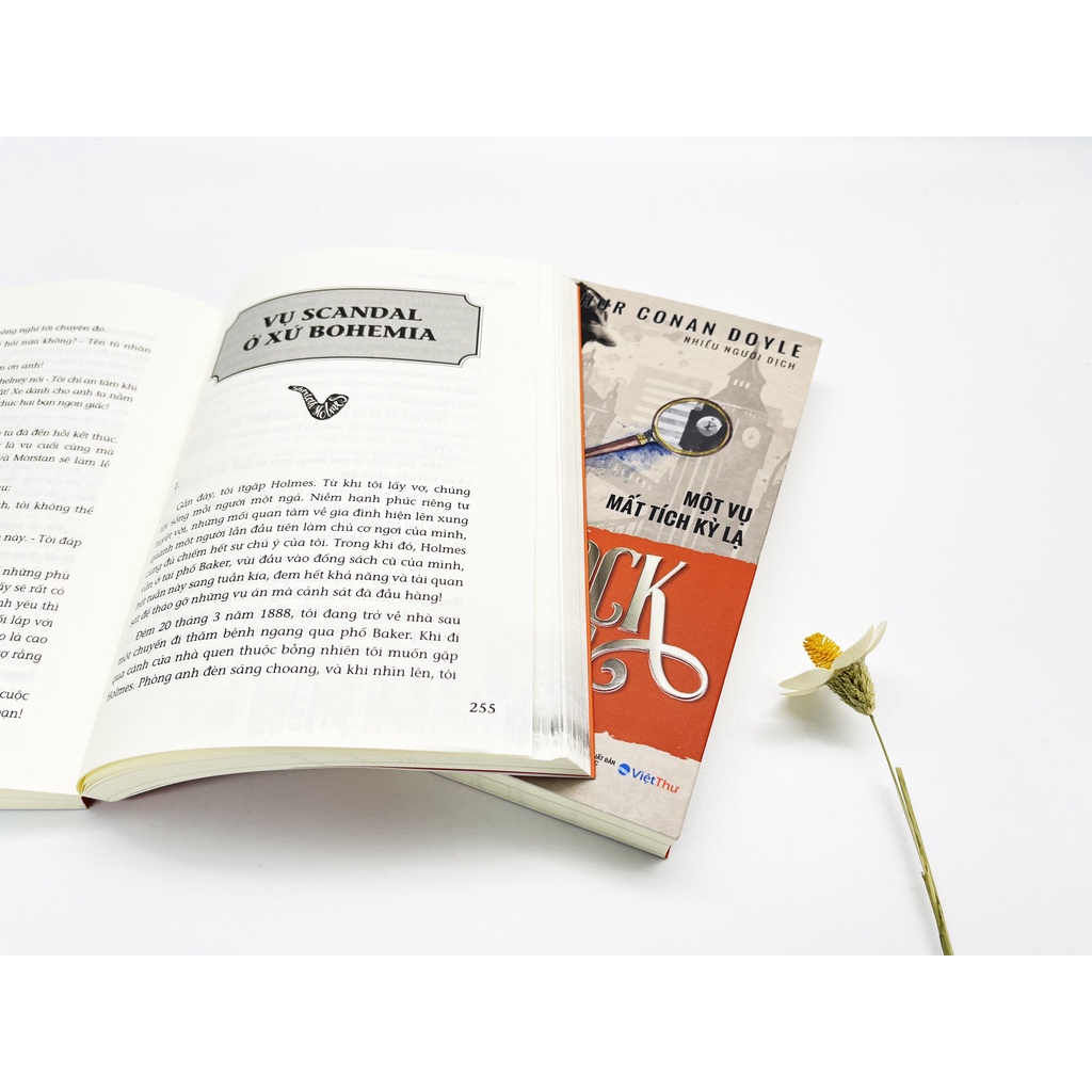 Sách - Sherlock Holmes - Một Vụ Mất Tích Kỳ Lạ - Cam - Sir Arthur Conan Doyle