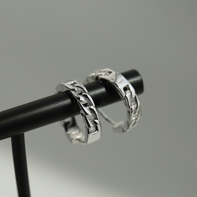 Bông Tai Dạng Xoắn Phong Cách Hip hop Thời Trang Cho Nam