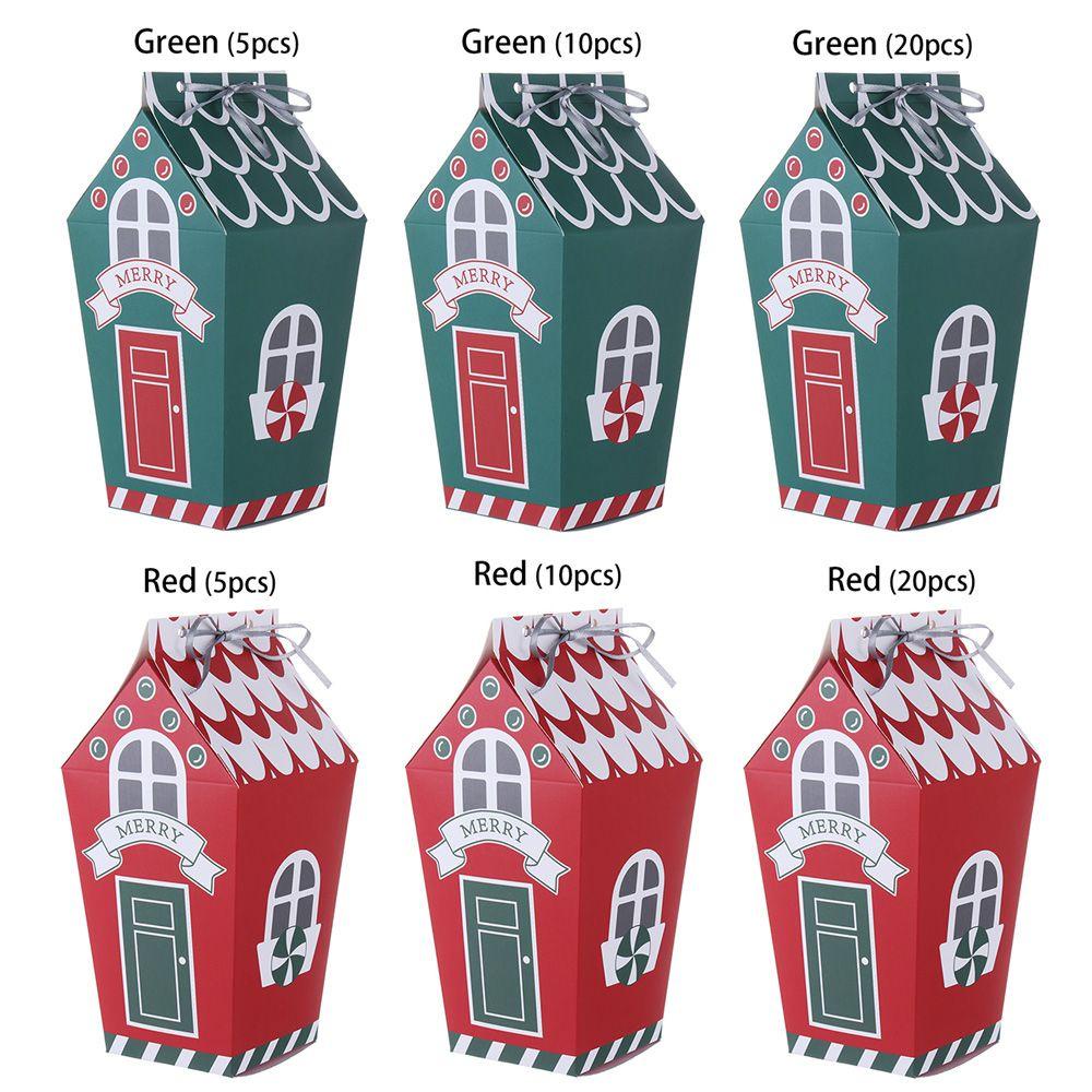 PINEVN Hộp Đựng Kẹo Trang Trí Cây Thông Giáng Sinh Năm Mới