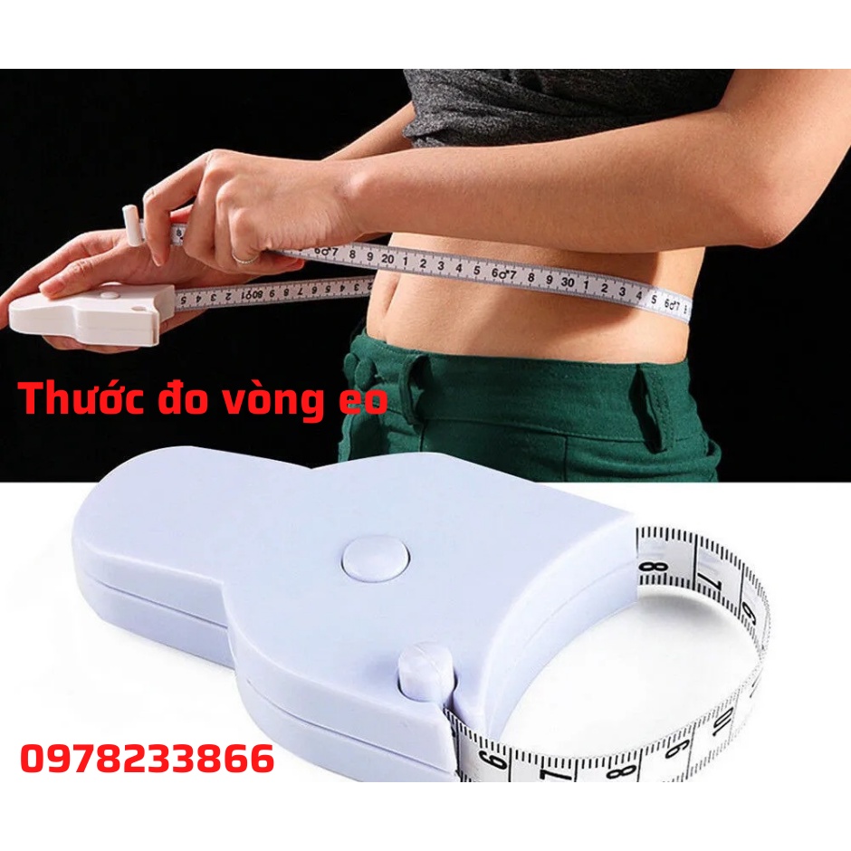 Thước Dây Đo Cơ Thể Đo Vòng Eo Vòng Ngực Bắp Thước Đo Thể Hình Chuyên Dụng