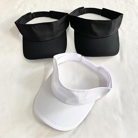 Mũ Lưỡi Trai Tennis Thể Thao Nam Nữ Trơn, Nón Kết Nửa Đầu Không Nóc Thoáng Mát - trieuvy_fashion
