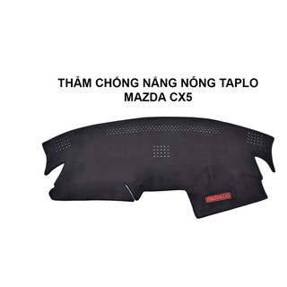 Thảm taplo Mazda Cx5 2018 chống nắng chất nhung mịn. Hàng đẹp xuất sắc