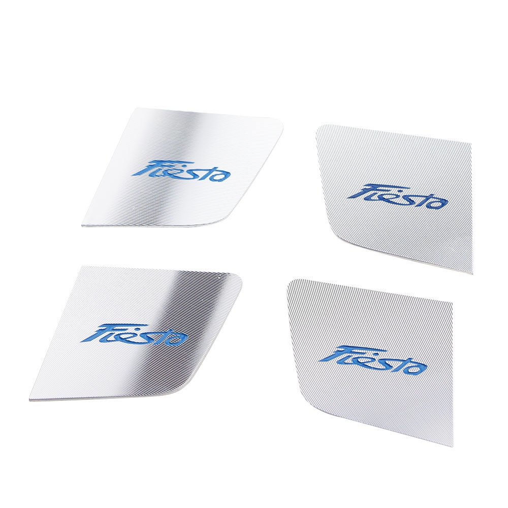 Bộ 4 Miếng Dán Nội Thất Xe Hơi Phát Sáng Cho Ford Fiesta 2009-2013