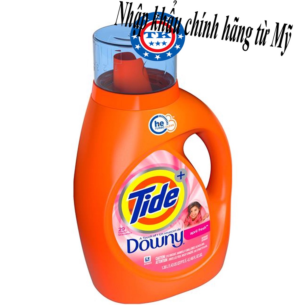 Nước Giặt Tide Turbo Clean 1.36l - Mỹ