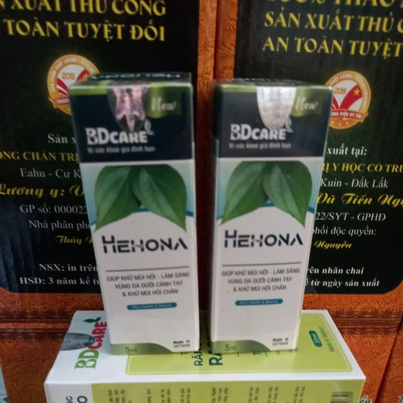HEHONA NÁCH CHÂN VÀ MỒ HÔI TAY