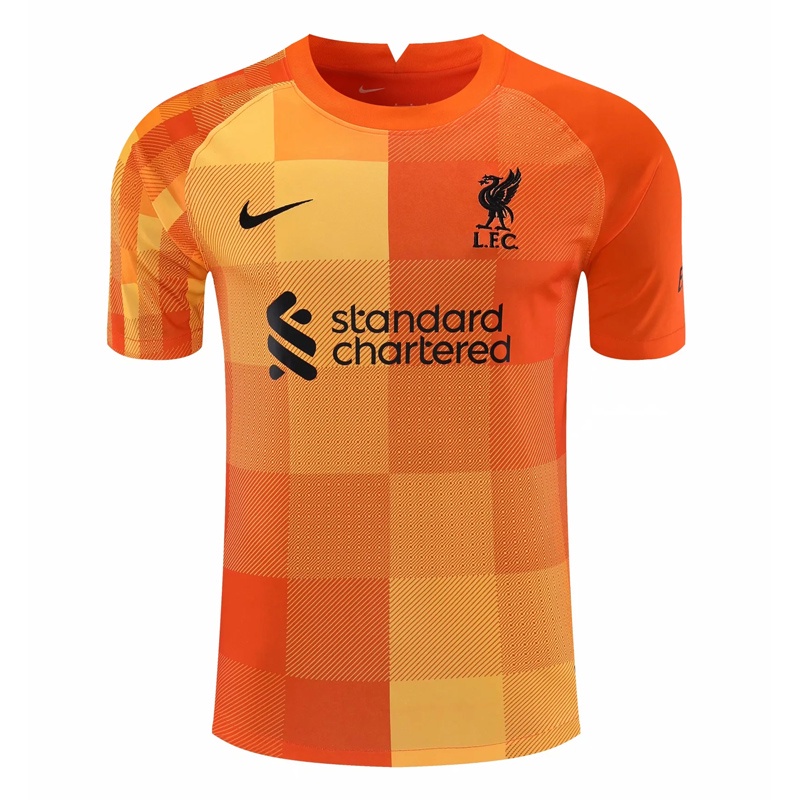 Áo Đấu Liverpool Jersey 21-22 Bộ Thủ Môn Màu Cam