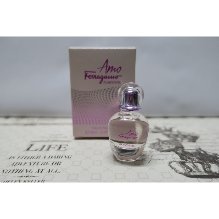 Nước hoa nữ Amo Salvatore Ferragamo - Flowerful EDT 5ml