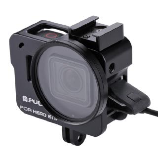 PULUZ Aluminum Alloy Case for GoPro HERO 7 Black/New HERO 2018 / HERO 5 / HERO 6 Housing Shell Case