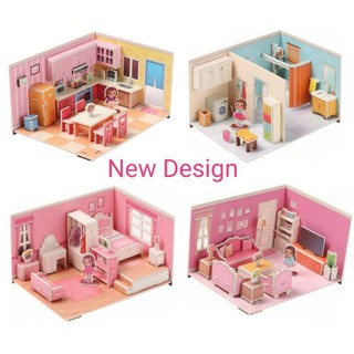 Bộ Đồ Chơi Xếp Hình 3d Cỡ Lớn Thiết Kế Dễ Thương