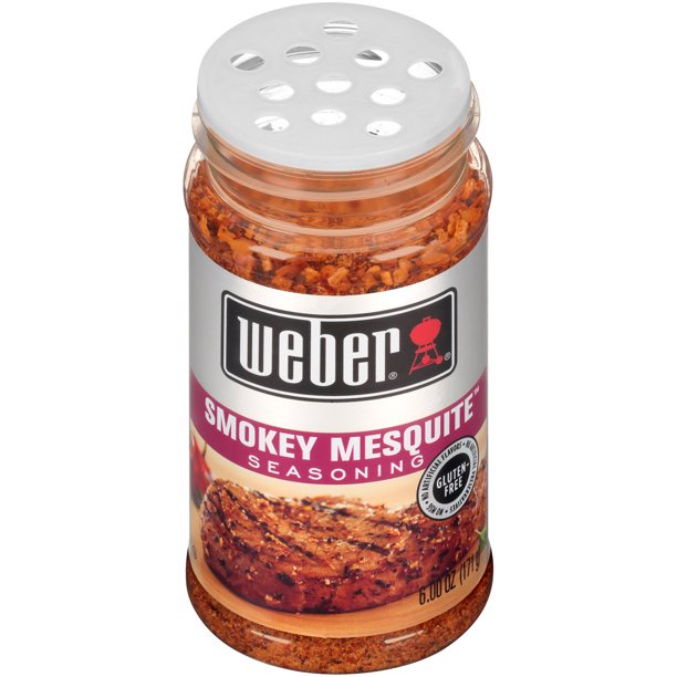 Weber Smokey Mesquite gia vị ăn kiêng 0 calo - 171gram