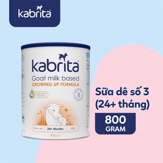 [Date 11.2024] Sữa dê Kabrita số 3 (>24 tháng) - Lon 800g