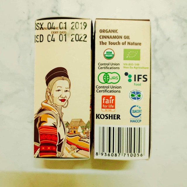 Tinh dầu quế hữu cơ