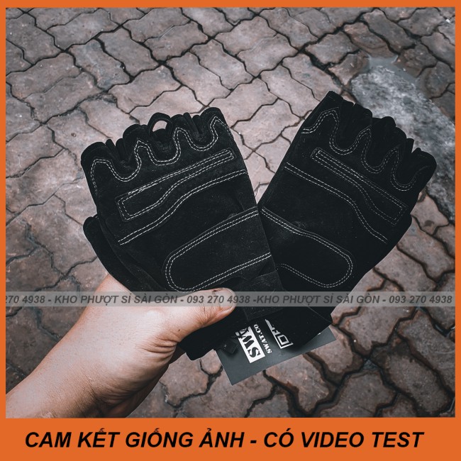 Găng tay xe máy cụt ngón SWAT G01 form nâng cấp găng Blackhaw chiến thuật - Găng tay nam cụt ngón