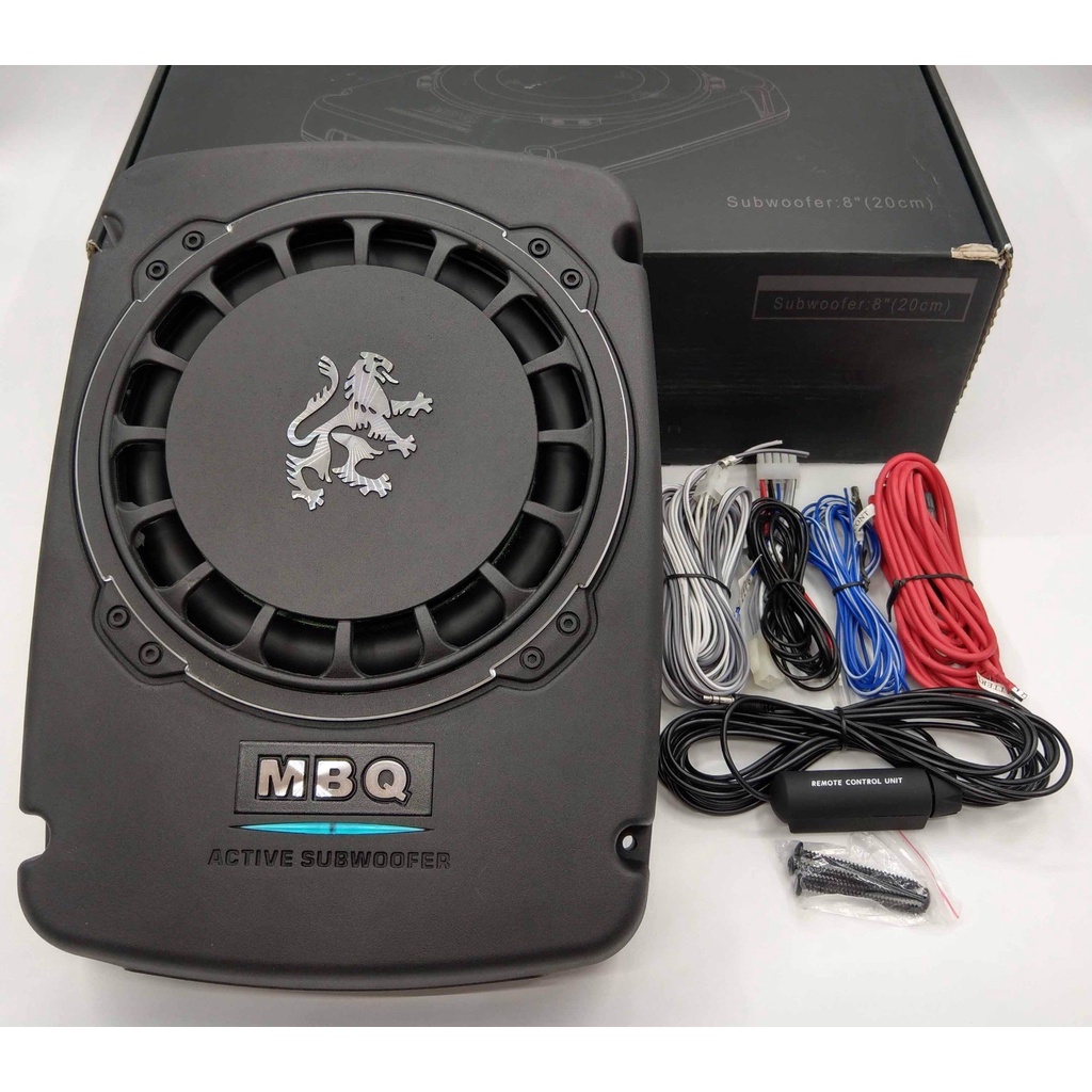 LOA SUB GẦM GHẾ SƯ TỬ MBQ 10RL - Loa Siêu Trầm Bass 10inch  Để Gầm Ghế Ô Tô Xe Hơi