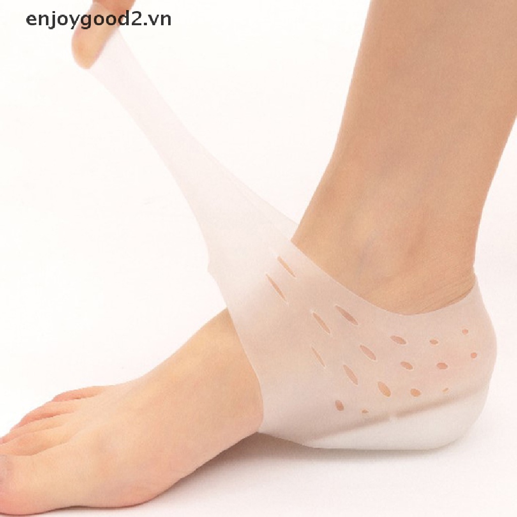 Cặp Miếng Lót Giày Tăng Chiều Cao Bằng silicone Chất Lượng Cao