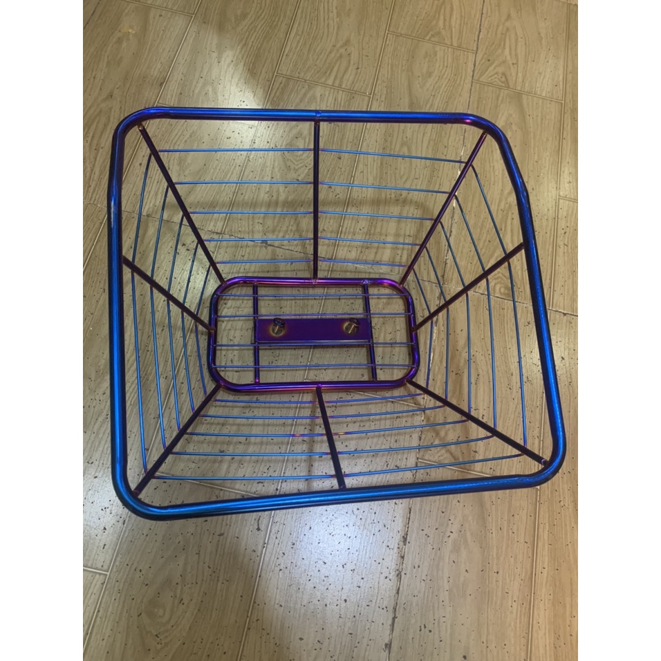 Rổ trước xe Draem xi màu titan