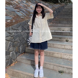 ÁO SƠ MI THÔ XẺ TÀ OLDSCHOOL