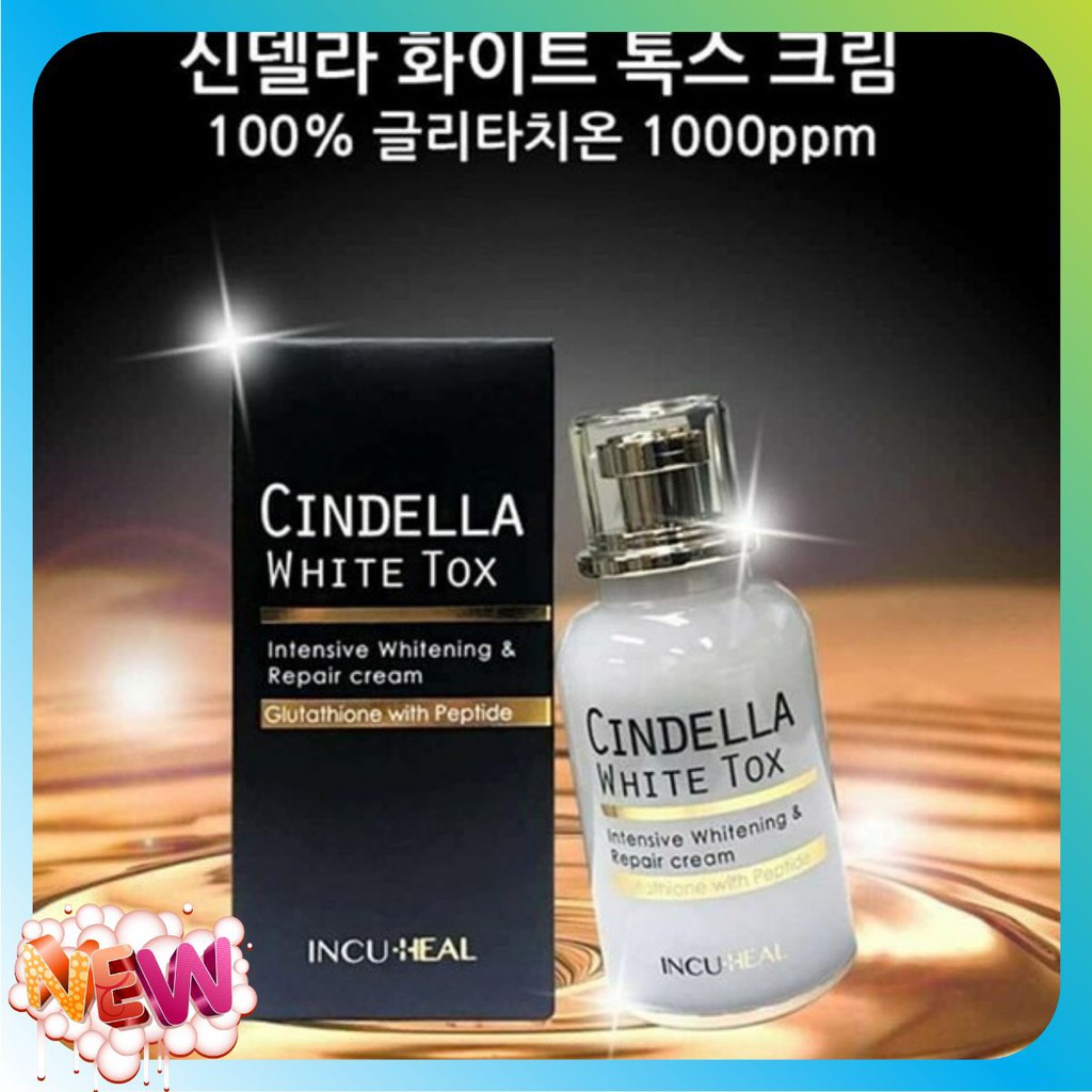 [Rẻ Vô Địch] Kem truyền trắng Cindel Tox White Cream 50ml