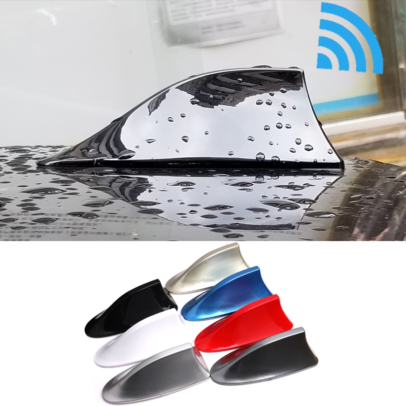 Ăng Ten Vây Cá Mập Gắn Nóc Xe Hơi Bảo Vệ Tín Hiệu FM Kiểu Vây Cá Mập Thông Dụng Cho Tất Cả Các Phong Cách Ô Tô