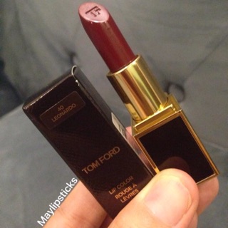 Son Tom ford màu đỏ rượu mini 2g