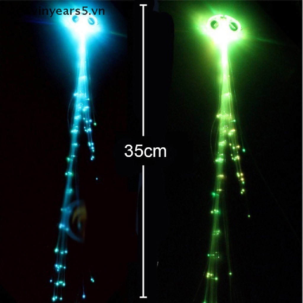[Hàng mới về] Dụng cụ bện tóc sợi nhựa phát sáng đèn LED độc đáo