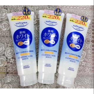 Sữa rửa mặt trắng da Kose Softymo White