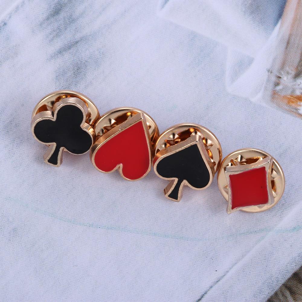 EUTUS Set 4 Ghim Cài Áo Hợp Kim Hình Boutonniere Ngộ Nghĩnh