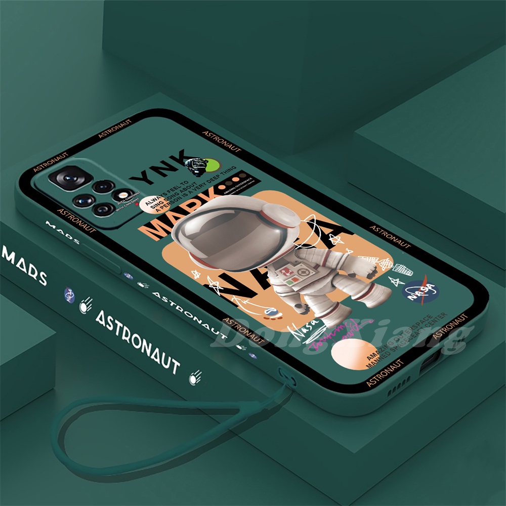 Ốp Điện Thoại TPU Mềm Chống Sốc Hình Phi Hành Gia Cho Xiaomi Poco X3 FT M3 Pro Poco X3 NFC X3 Pro Redmi 10A 10C Note 11 Pro Note 10