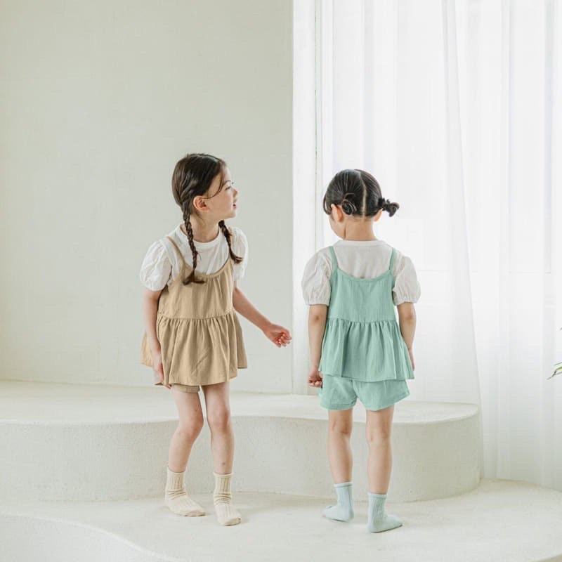 Set bộ Yếm ZARA xuất xịn cho bé gái