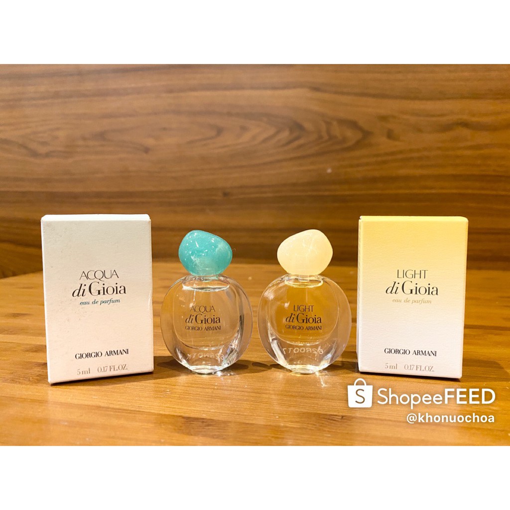 💥 Nước hoa mini nữ Acqua di Gioia Light Armani