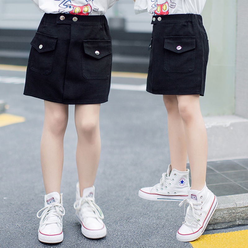 Chân Váy Denim Ngắn Phong Cách Mới 2022 Dành Cho Bé Gái
