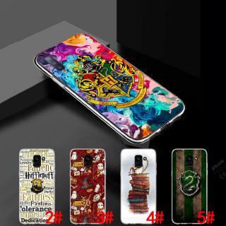 Ốp điện thoại TPU dẻo trong suốt in hình Harry Potter 110A cho Samsung A5 A6 Plus A7 A8 A9 2017 2018 M10 M20 M30 M40