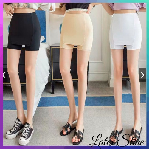 Quần Mặc Váy 💖FREE SHIP💖 Quần Bảo Hộ Mặc Không Lộ Đường Viền Giữ Form Váy Chất Su Thoáng Mát.