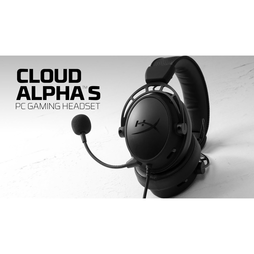 [ GIÁ SỐC ] - [ HOT ] - [ RẺ VÔ ĐỊCH ] - Tai nghe Kingston HyperX Cloud Alpha S - Chính Hãng Việt Nam - Mới 100%