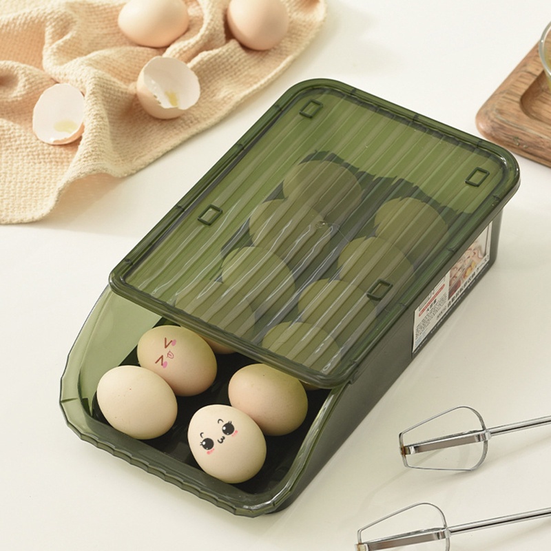 Hộp Đựng Trứng Cuộn Tự Động Bằng Nhựa Tiện Dụng