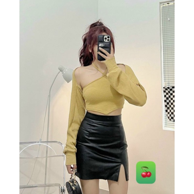 Sét áo yếm tay dài 2 in 1 cực hót (TV2)