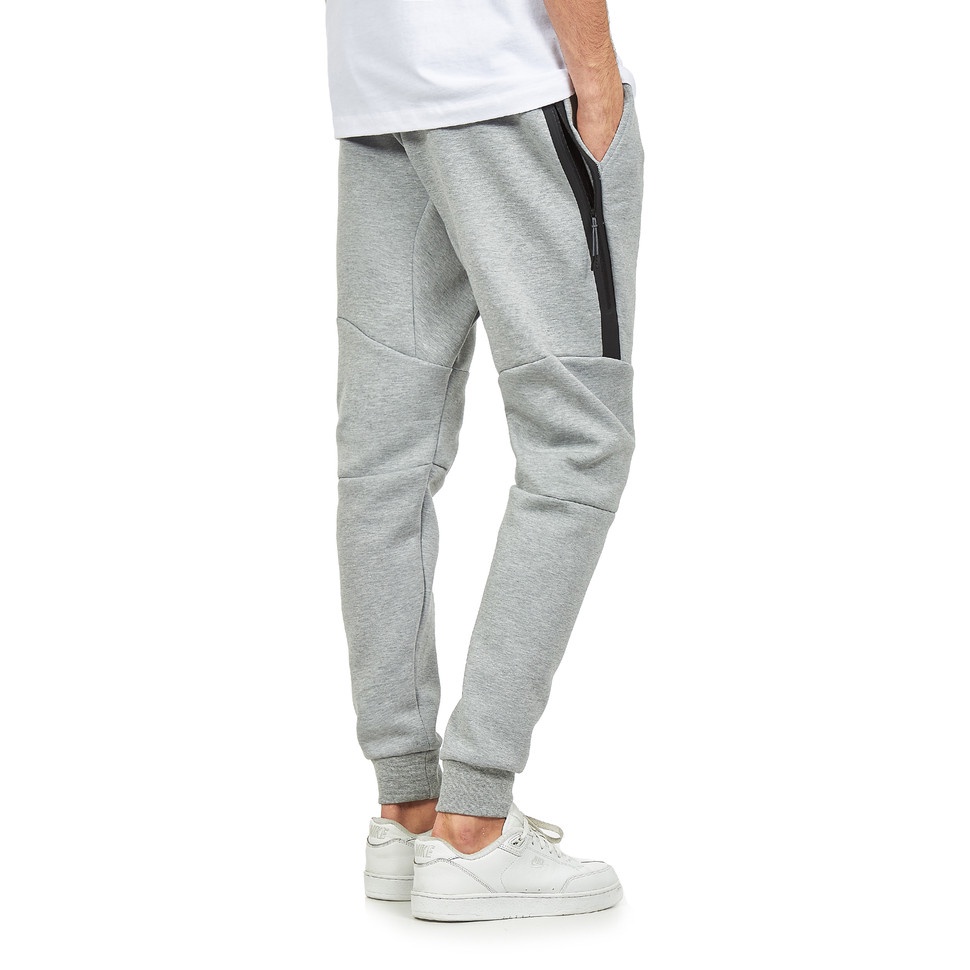 Quần Dài Nỉ Thể Thao Nam Chính Hãng NIKE TECH FLEECE PANTS - Màu Xám Nhạt