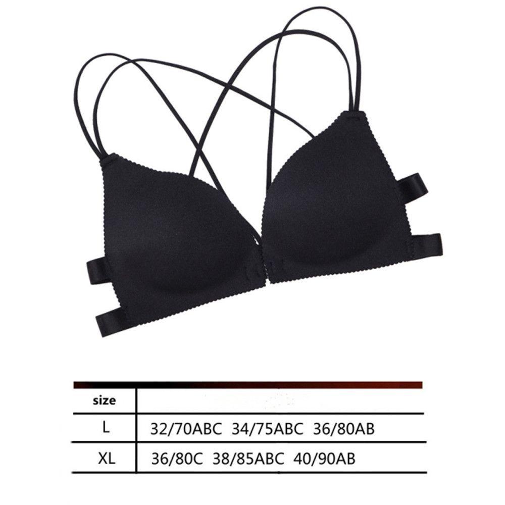 Áo Ngực Hình Tam Giác Cài Nút Phía Trước KENT1 Thời Trang Quyến Rũ Cho Nữ