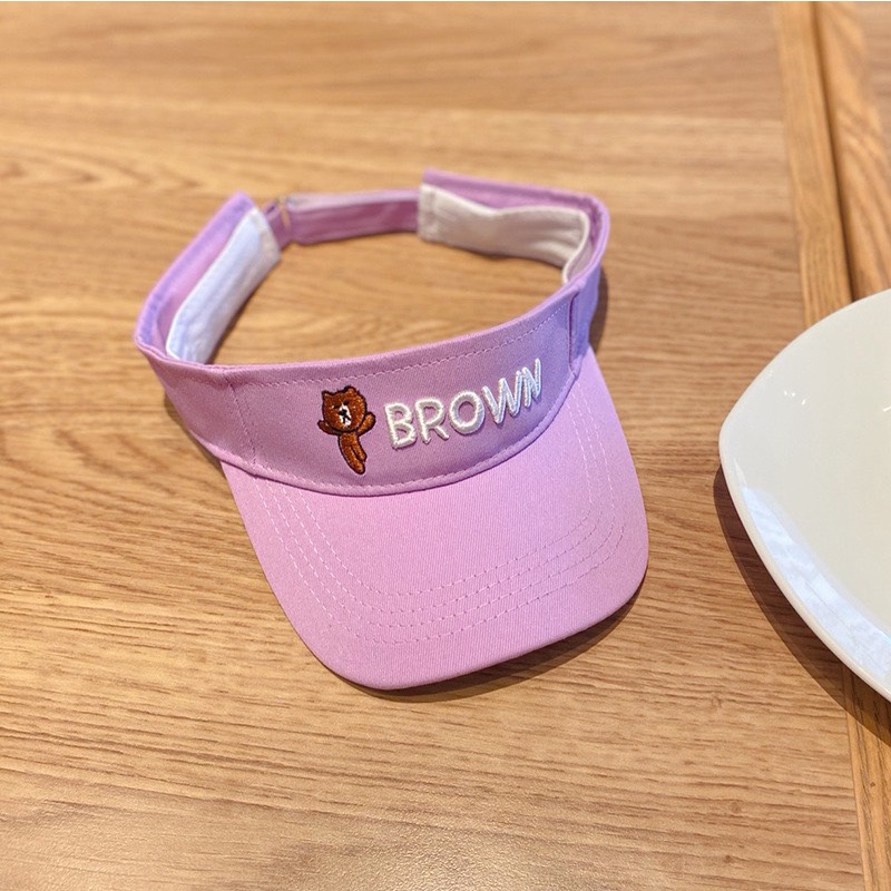 Mũ Lưỡi Trai Nón Kết Kaki Tennis Gấu Brown 458 Phong Cách Ulzzang Form Unisex Nam Nữ - Hazo