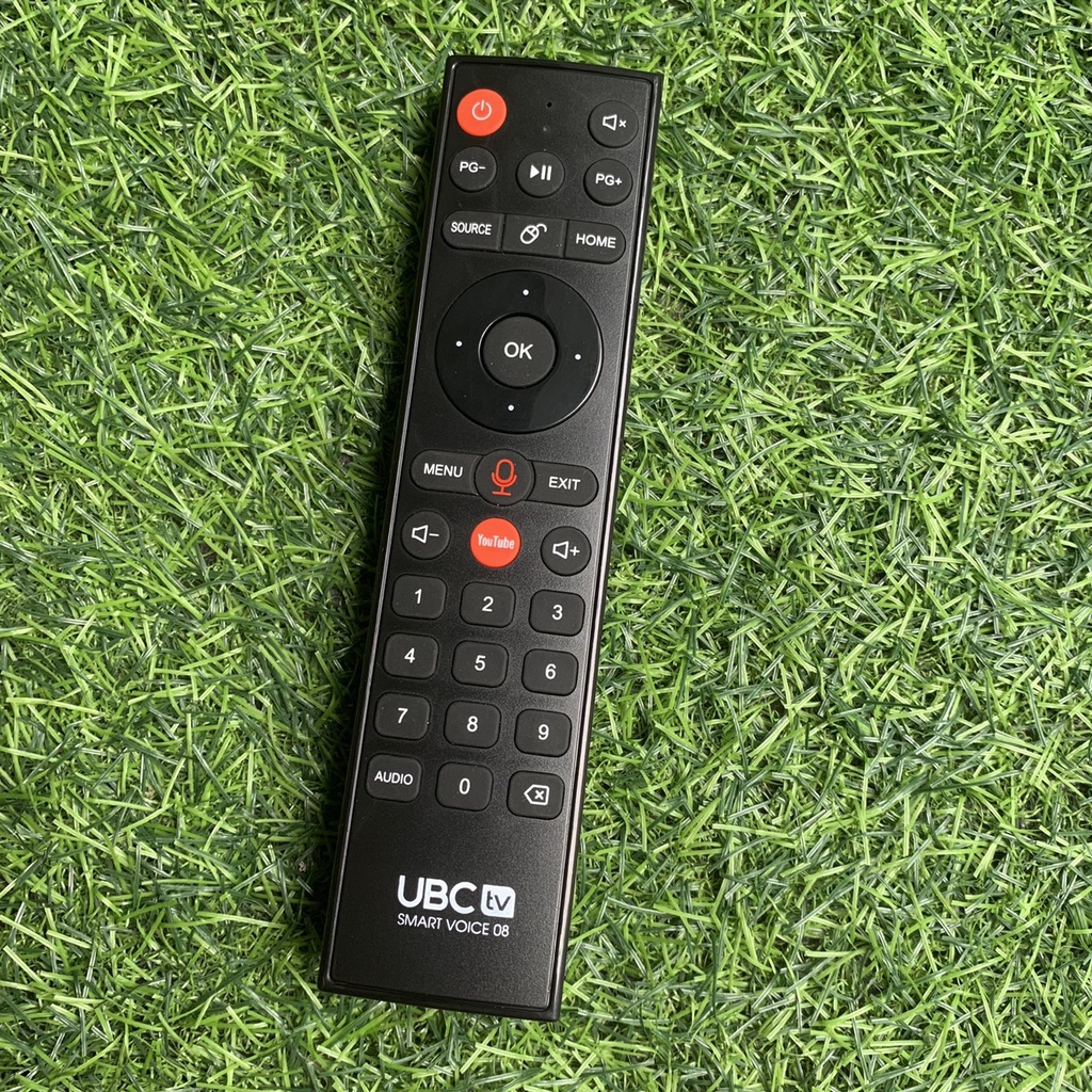 Điều khiển tivi UBC tv Smart giọng nói chinh hãng zin theo TV các dòng 43inh 50 55 inh - Hàng mới 100%