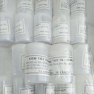 Cặp bột tẩy trắng cấp tốc