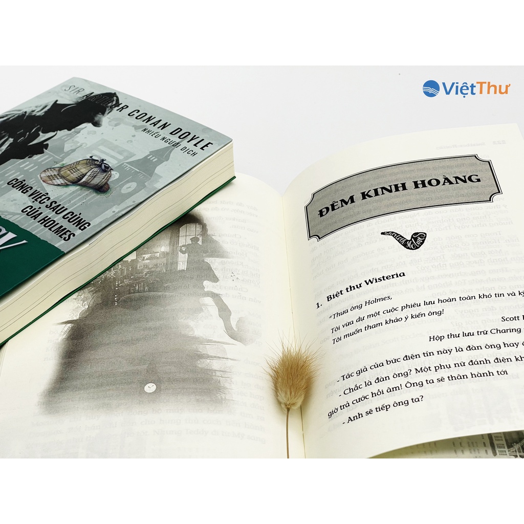 Sách - Sherlock Holmes - Công Việc Sau Cùng Của Holmes - Xanh lá - Sir Arthur conan doyle