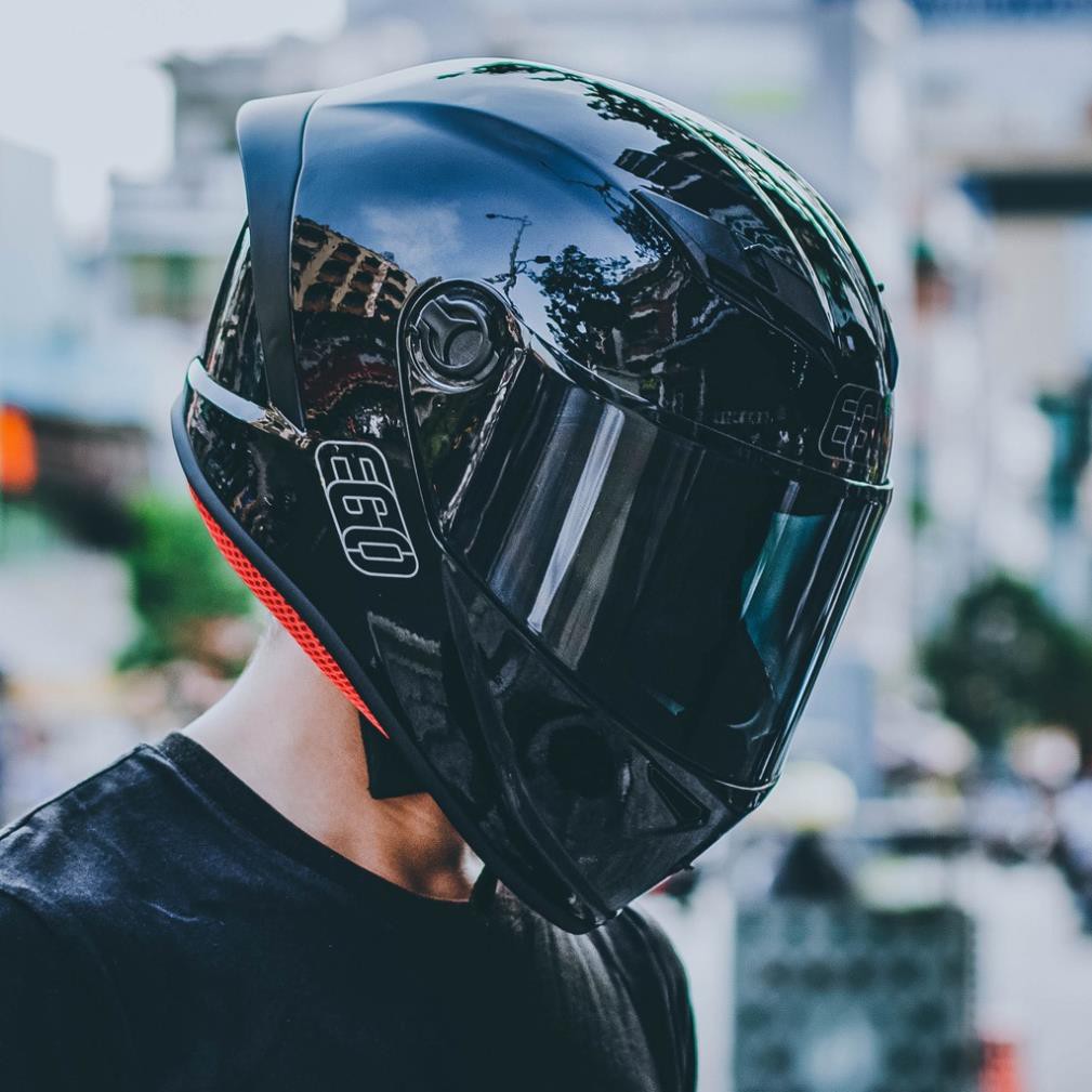 KÍNH MŨ FULLFACE EGO E-7, NÓN EGO E-7  - Biker Sài Gòn