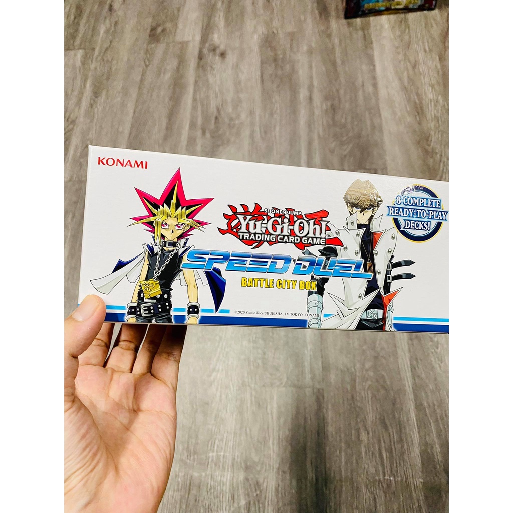 [ Phụ kiện ] Hộp rỗng chứa thẻ bài yugioh Speed Duel Battle City gx academia Box