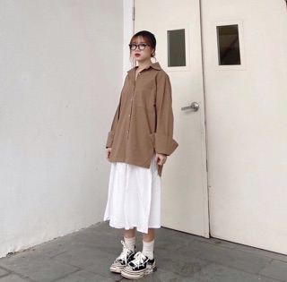 ÁO SƠ MI DÀI TAY XẺ TÀ