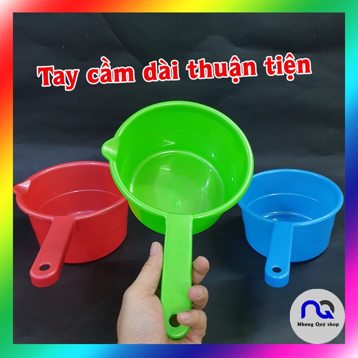 Gáo múc nước nhựa Việt Nhật