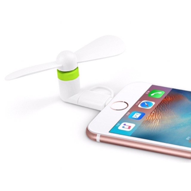 Quạt mini 2 cánh cắm điện thoại | BigBuy360 - bigbuy360.vn