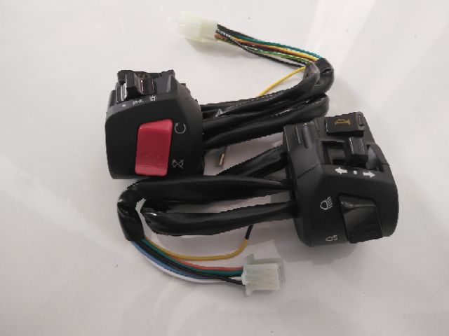 Bộ cùm công tắc xe mô tô GD110 YB125 CG125 Husky 125 win 100 67