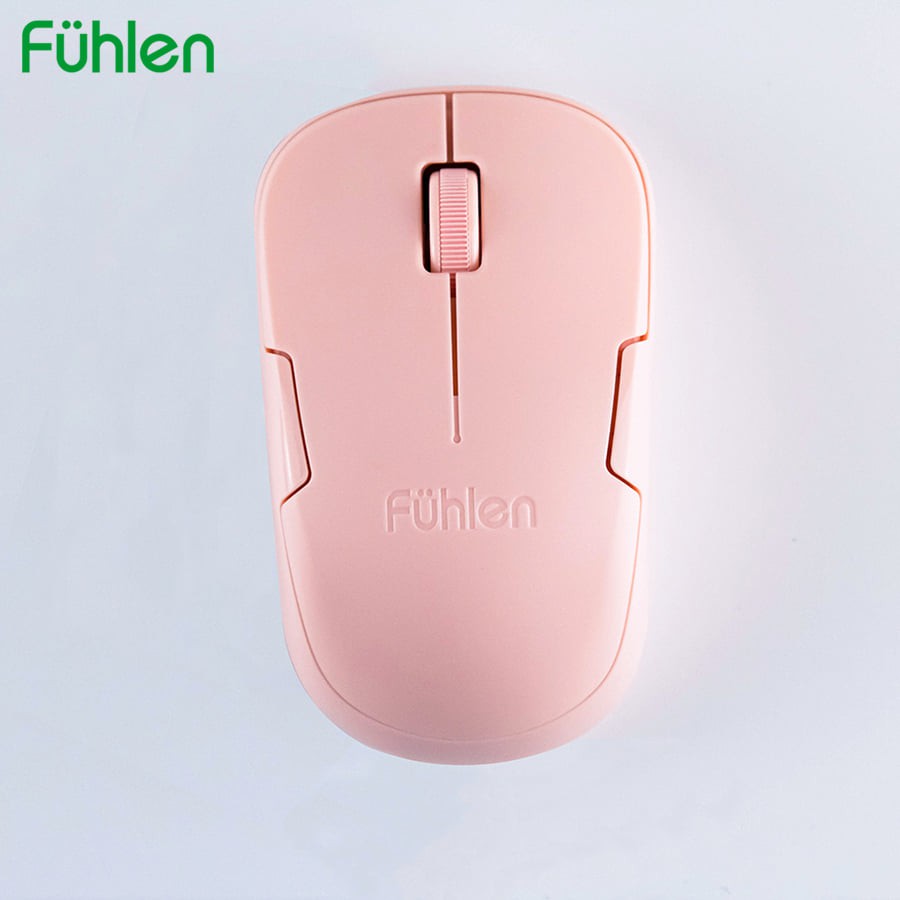 Chuột không dây Fuhlen A06 Pink Optical Wireless